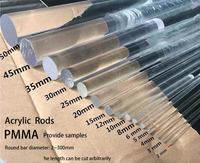 Acrylic Rods - Cast Plexiglass Rod - CLEAR
